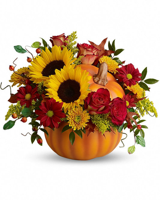 Pretty Pumpkin Bouquet – Karen's Floral Expressions