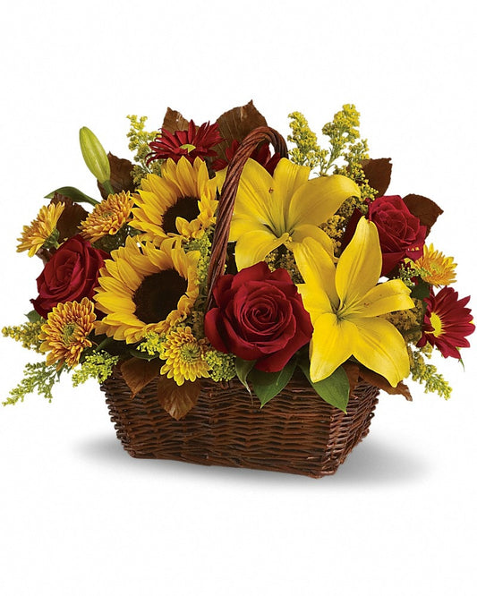 Golden Days Basket - Karen's Floral Expressions