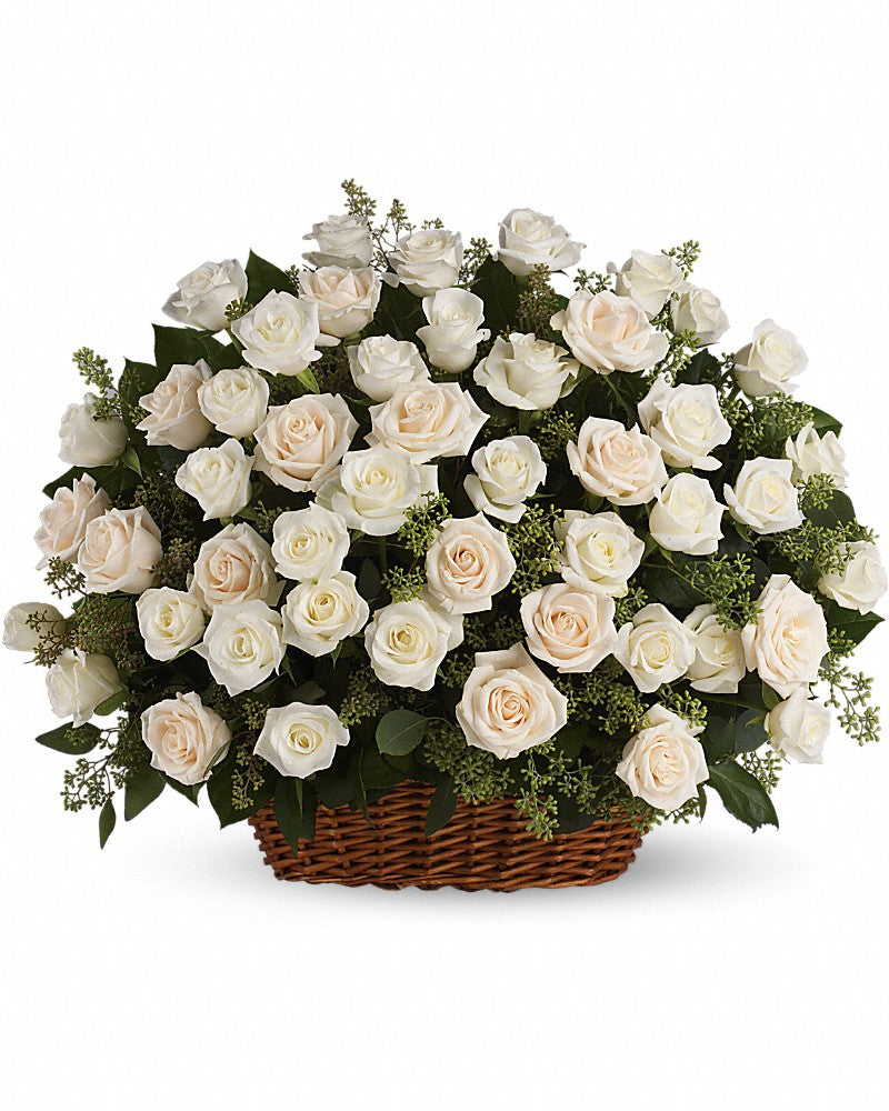 Bountiful Rose Basket - Karen's Floral Expressions