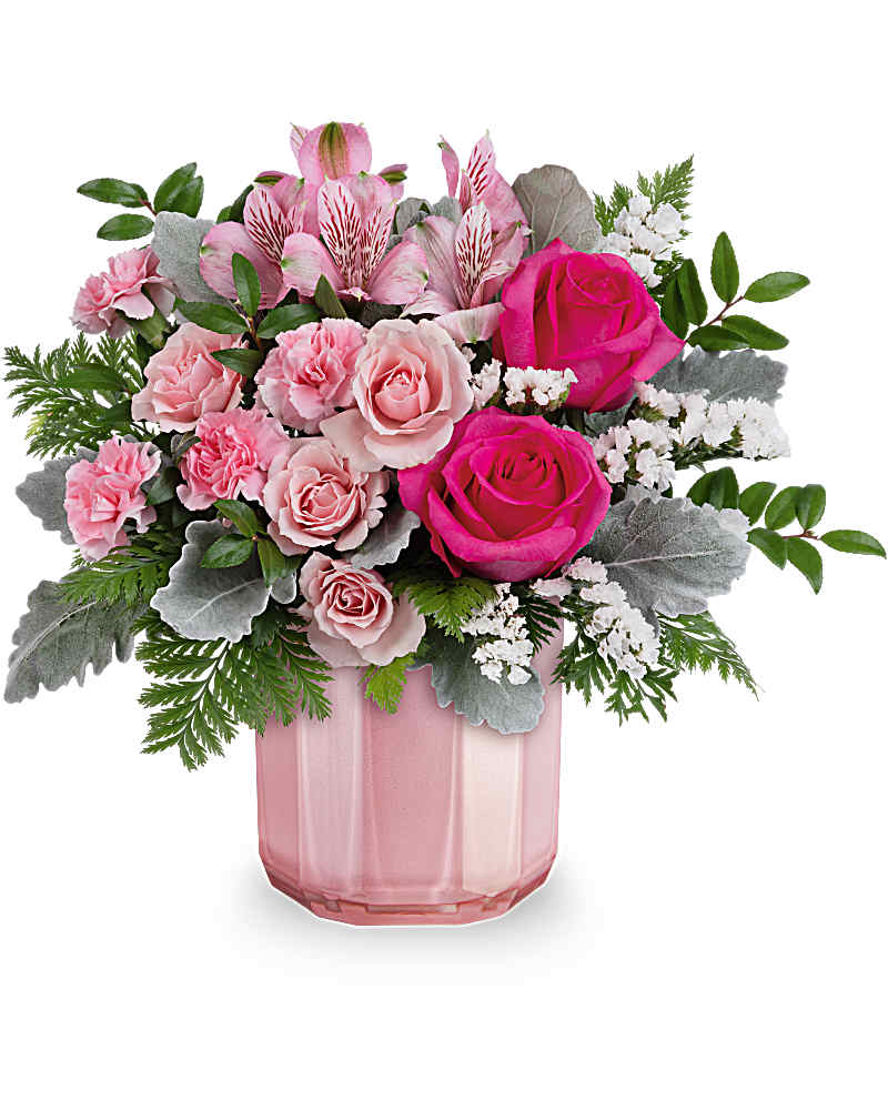 Blushing Gem Bouquet - Karen's Floral Expressions