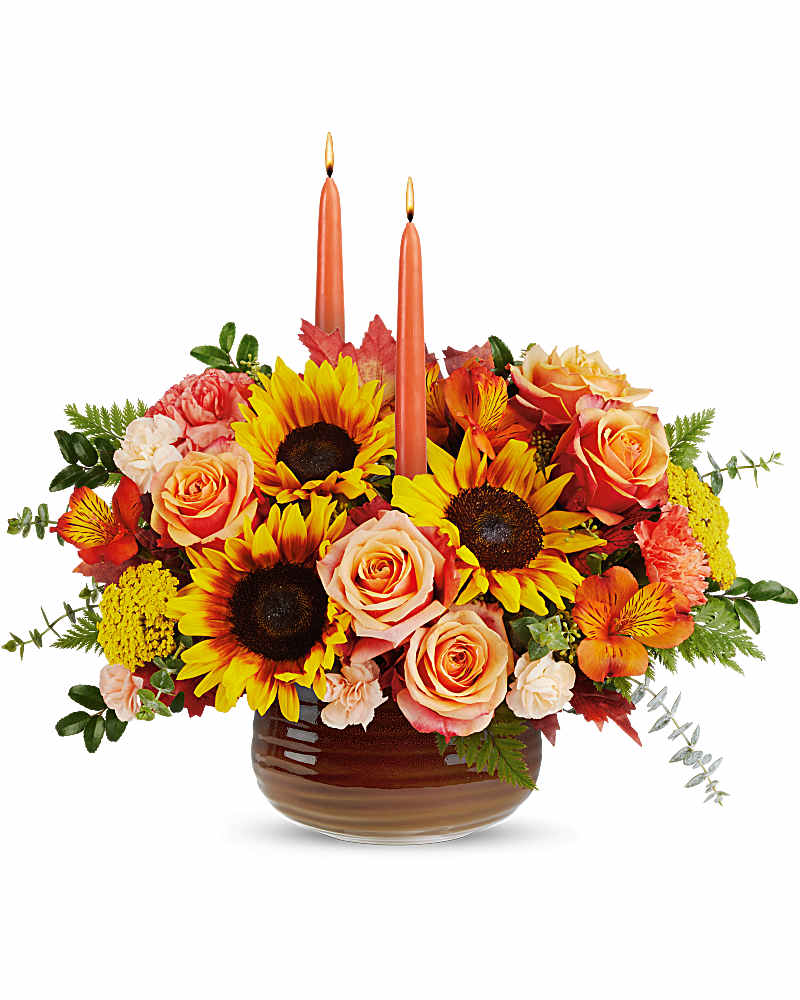 Fall's Harvest Centerpiece - Karen's Floral Expressions