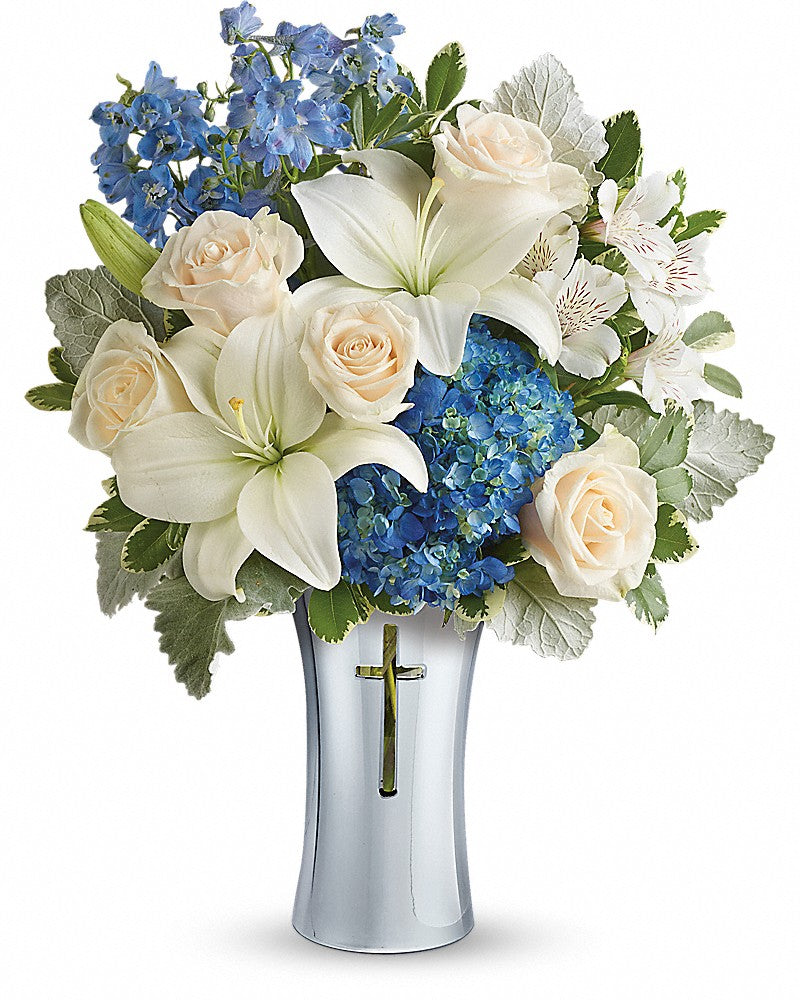 Skies Of Remembrance Bouquet - Karen's Floral Expressions