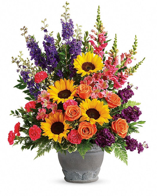 Hues Of Hope Bouquet - Karen's Floral Expressions