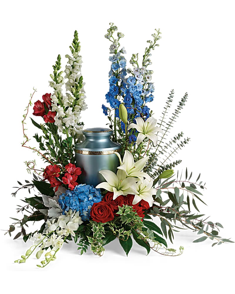 Reflections Of Honor Cremation Tribute - Karen's Floral Expressions
