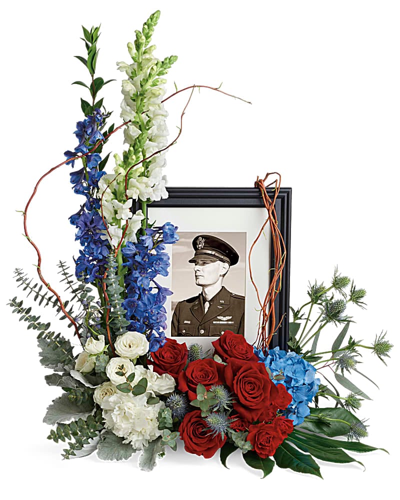 Always With Us Photo Tribute Bouquet - Karen's Floral Expressions