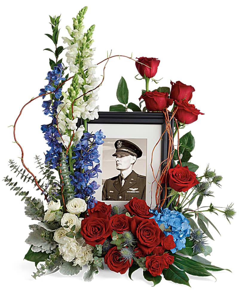 Always With Us Photo Tribute Bouquet - Karen's Floral Expressions