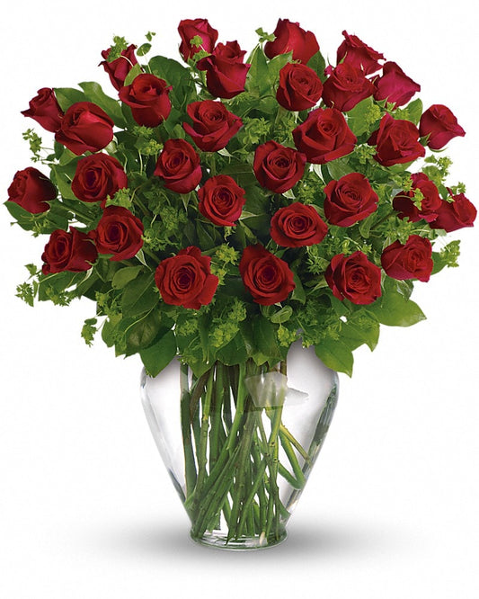 My Perfect Love - Long Stemmed Red Roses - Karen's Floral Expressions