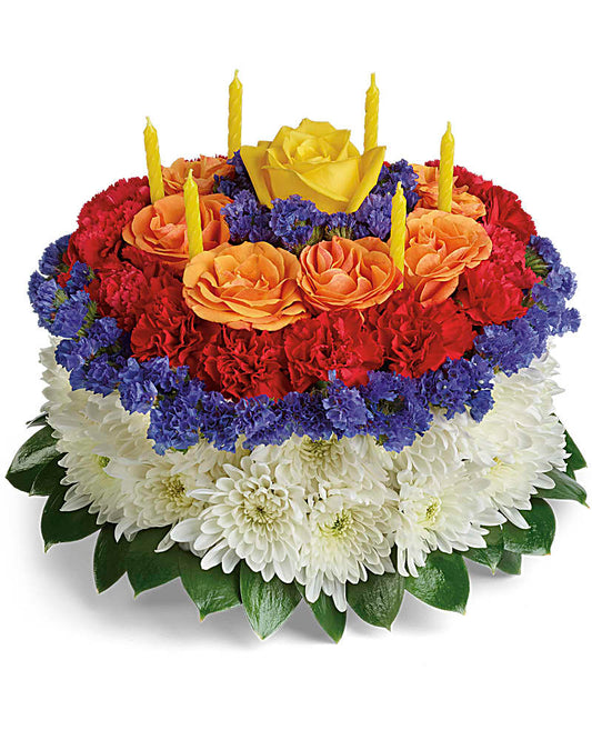Birthday Cake Bouquet - Karen's Floral Expressions