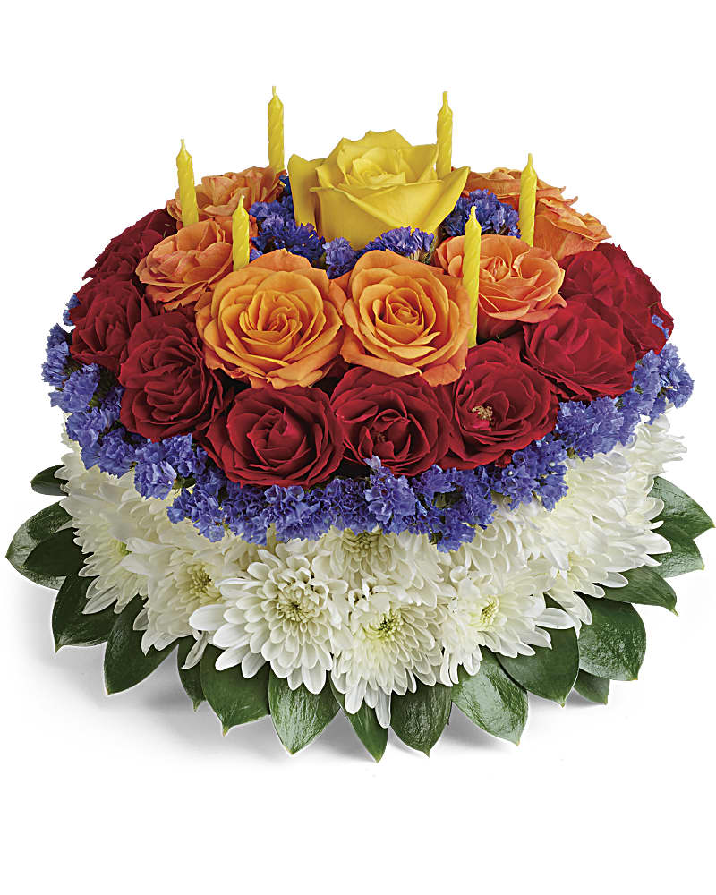 Birthday Cake Bouquet - Karen's Floral Expressions