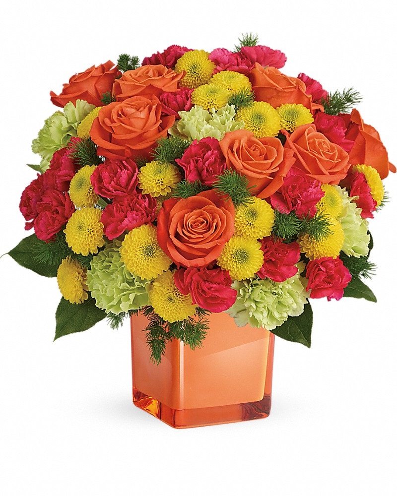 Citrus Smiles Bouquet - Karen's Floral Expressions