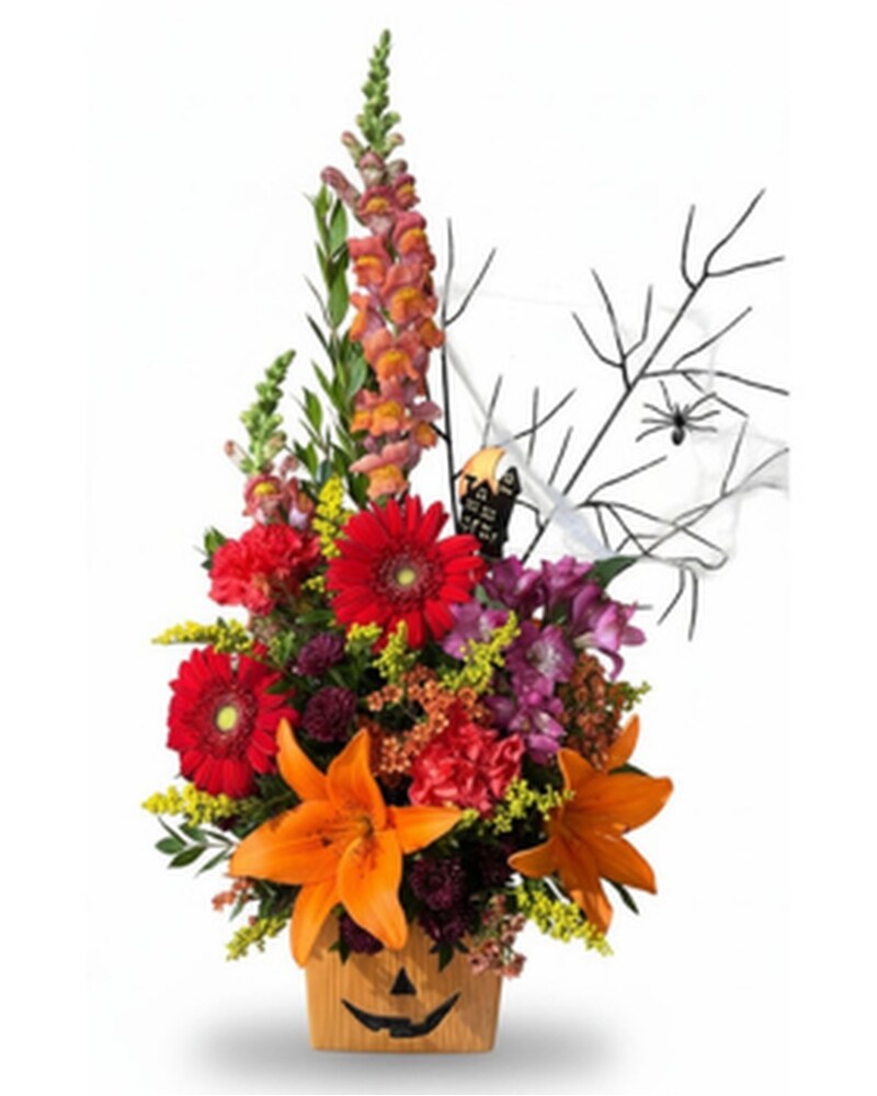 Halloween Spirit Arrangement - Karen's Floral Expressions