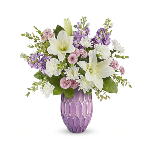 Purple Lovely Pastels Bouquet