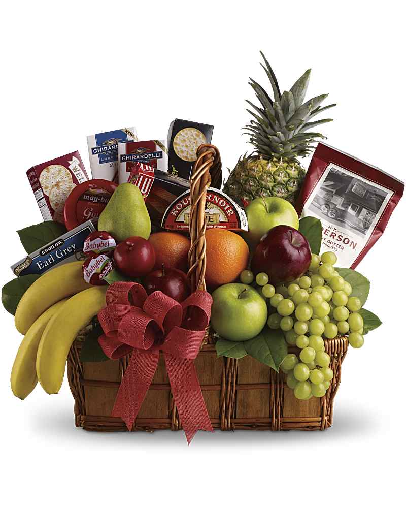 Bon Vivant Gourmet Basket - Karen's Floral Expressions