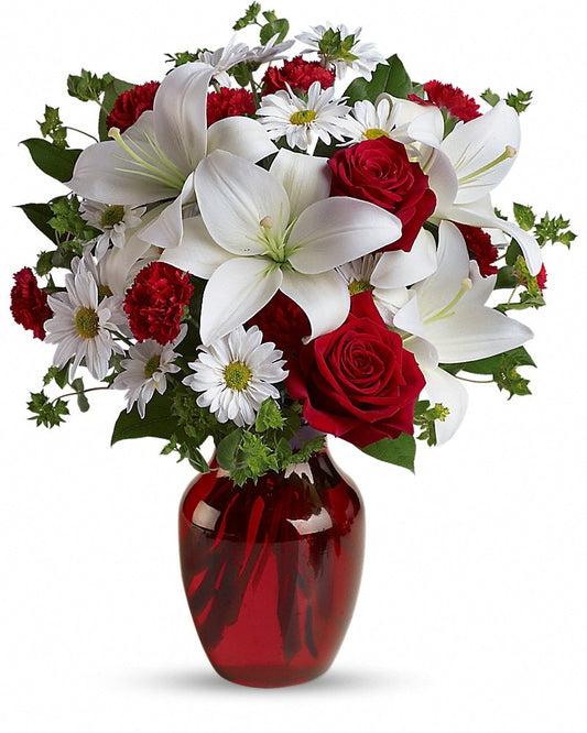 Be My Love Bouquet with Red Roses - Karen's Floral Expressions