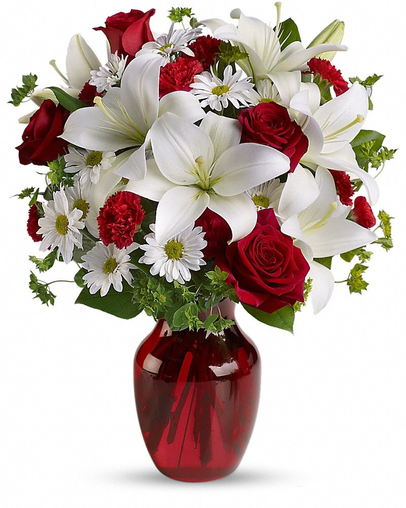 Be My Love Bouquet with Red Roses - Karen's Floral Expressions