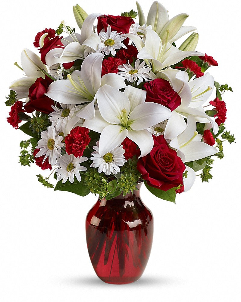 Be My Love Bouquet with Red Roses - Karen's Floral Expressions
