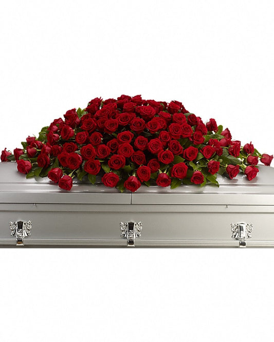 Greatest Love Casket Spray - Karen's Floral Expressions