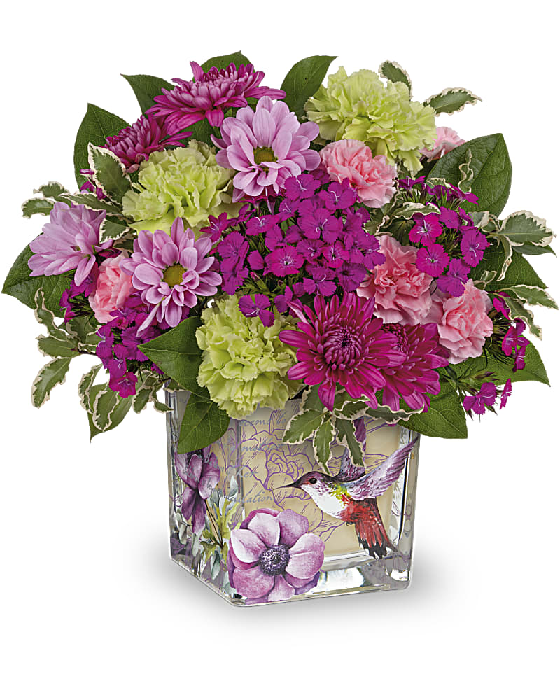 Hummingbird Garden Bouquet - Karen's Floral Expressions