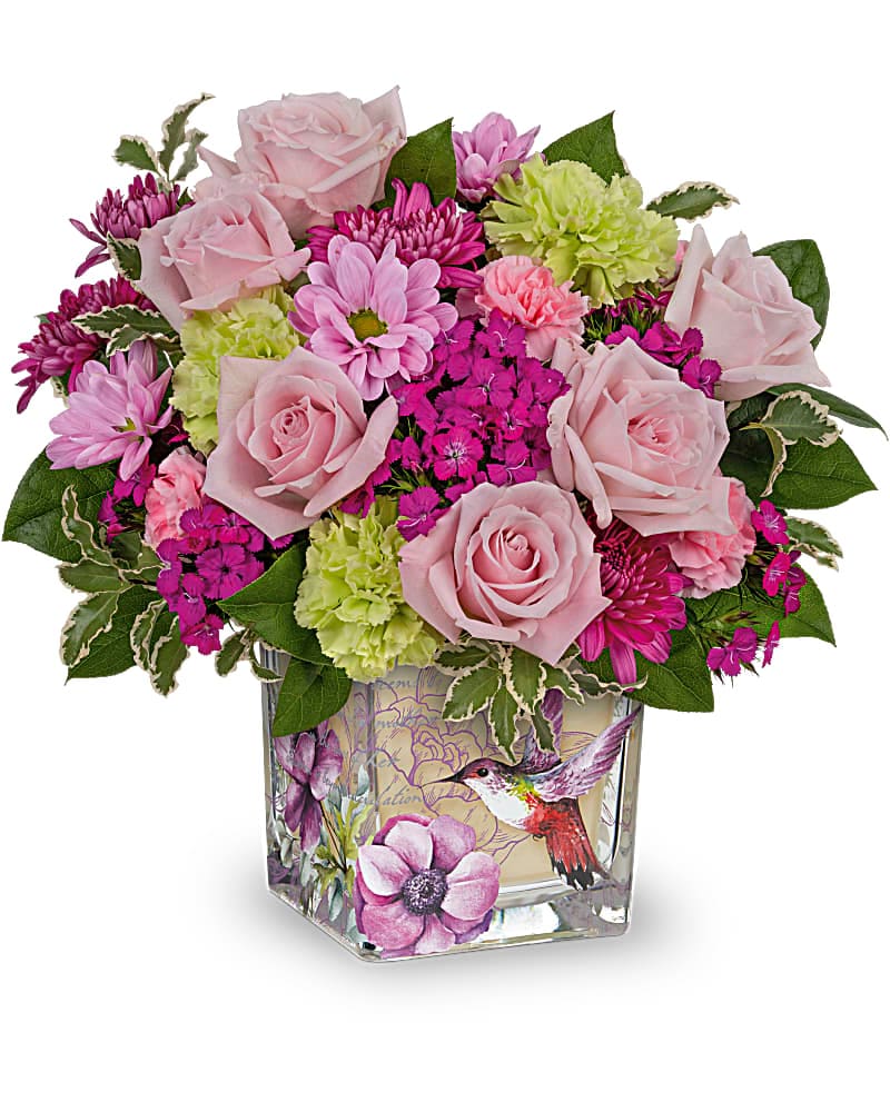 Hummingbird Garden Bouquet - Karen's Floral Expressions