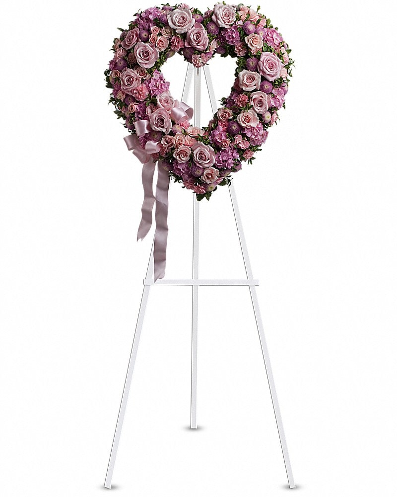 Rose Garden Heart - Karen's Floral Expressions