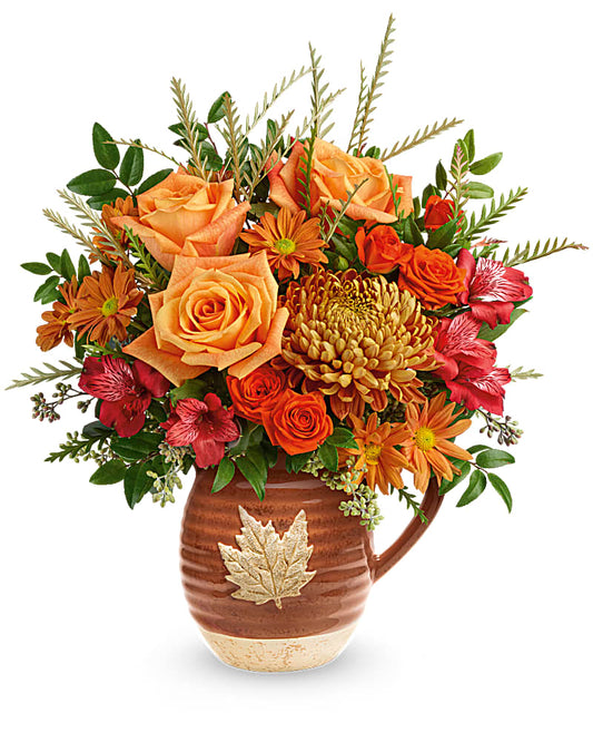 Fall Cascading Blooms Bouquet - Karen's Floral Expressions