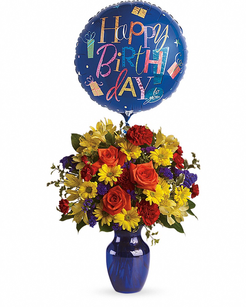 Fly Away Birthday Bouquet - Karen's Floral Expressions