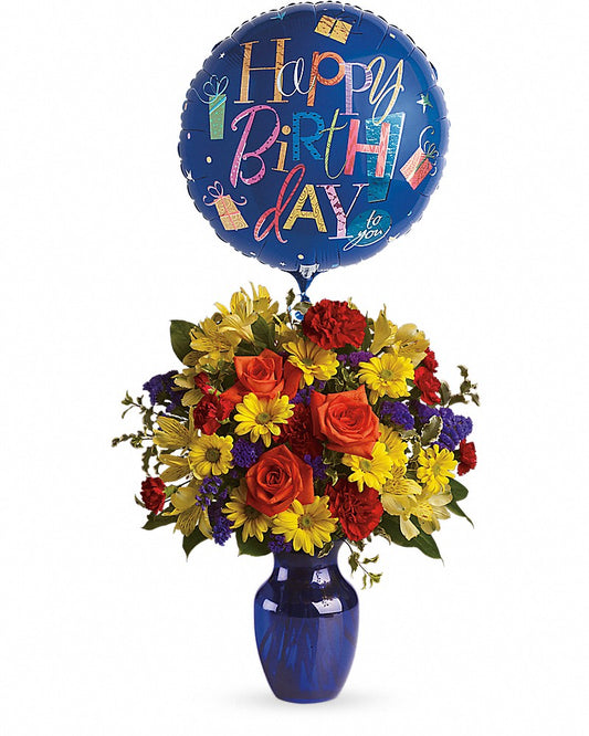 Fly Away Birthday Bouquet - Karen's Floral Expressions