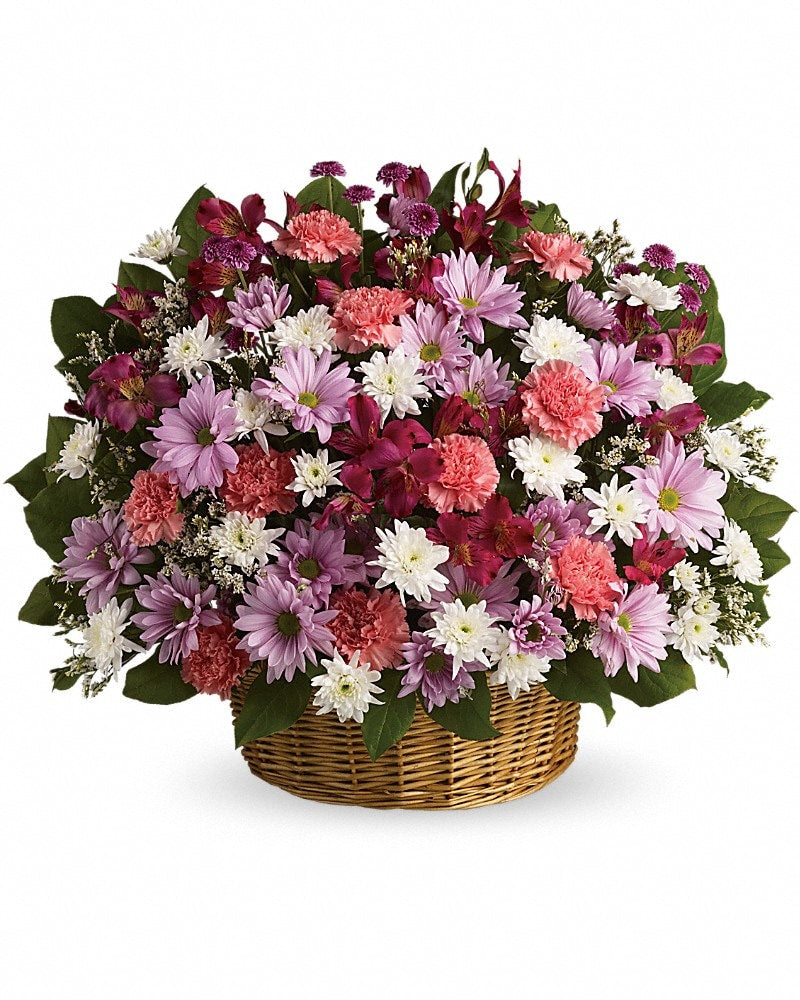 Rainbow Reflections Basket - Karen's Floral Expressions