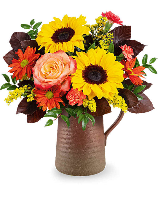 Fall Sunburst Harmony Bouquet - Karen's Floral Expressions