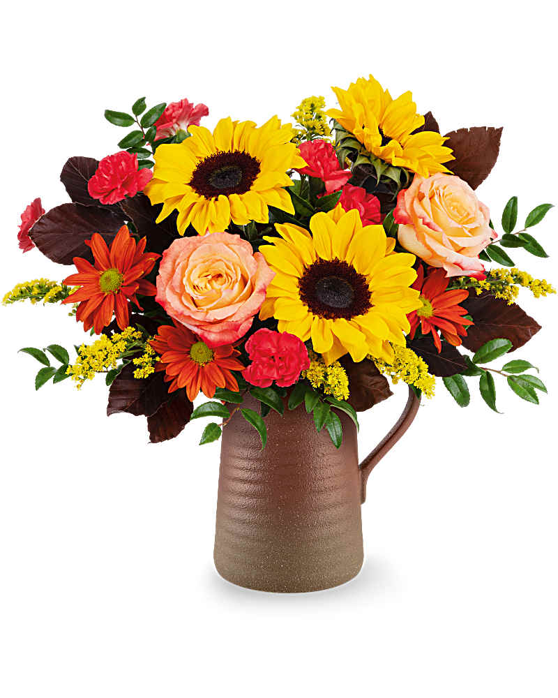 Fall Sunburst Harmony Bouquet - Karen's Floral Expressions