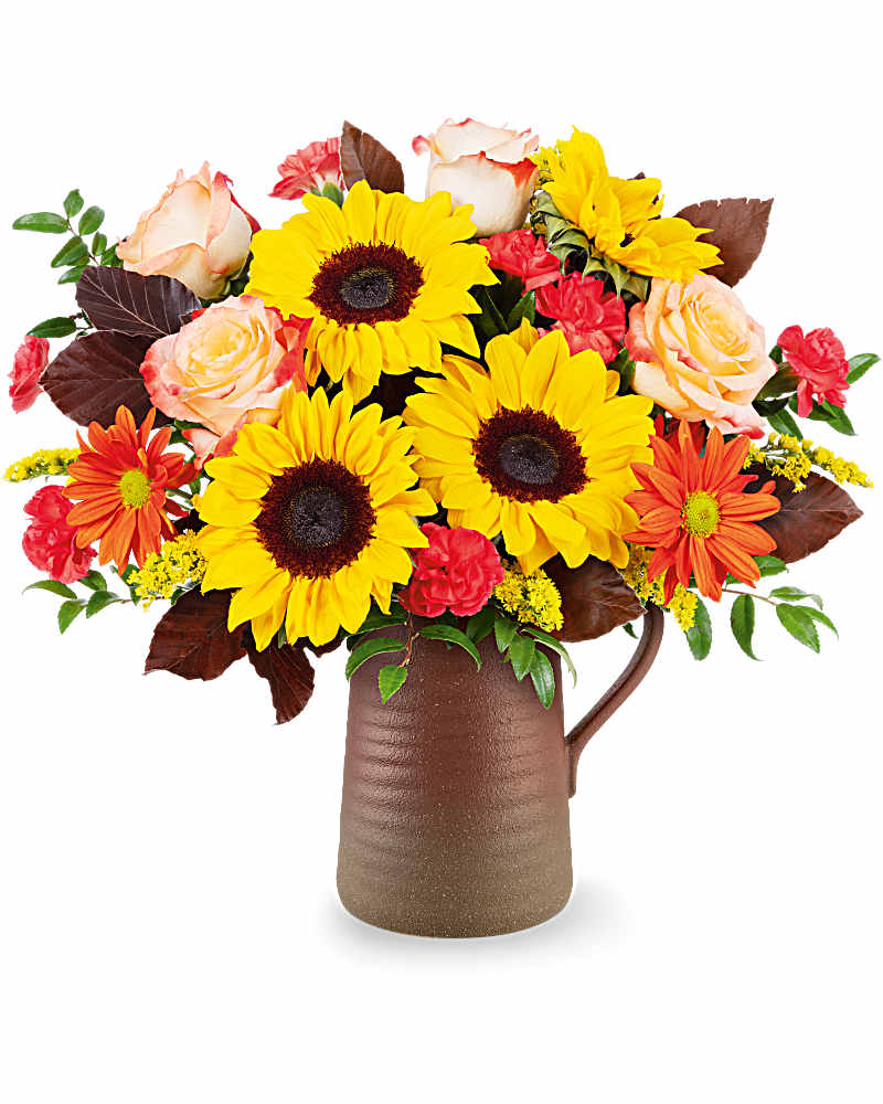 Fall Sunburst Harmony Bouquet - Karen's Floral Expressions