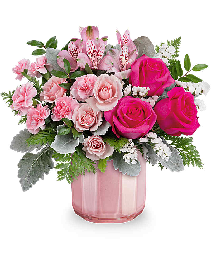 Blushing Gem Bouquet - Karen's Floral Expressions