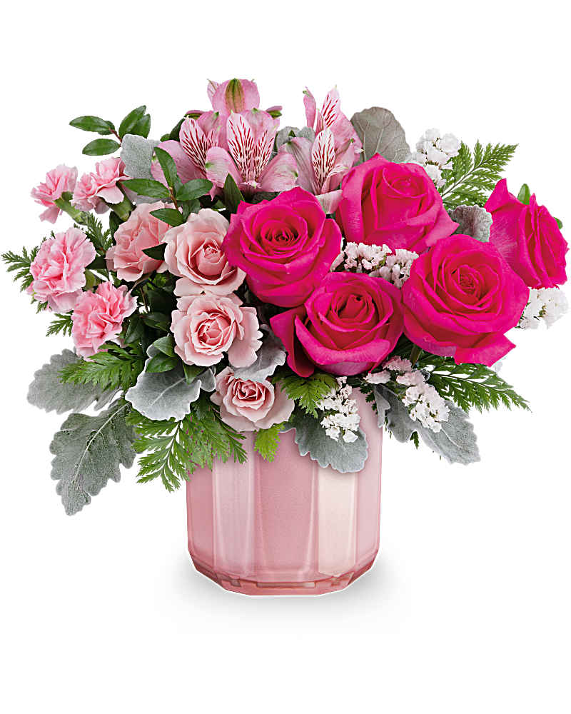 Blushing Gem Bouquet - Karen's Floral Expressions