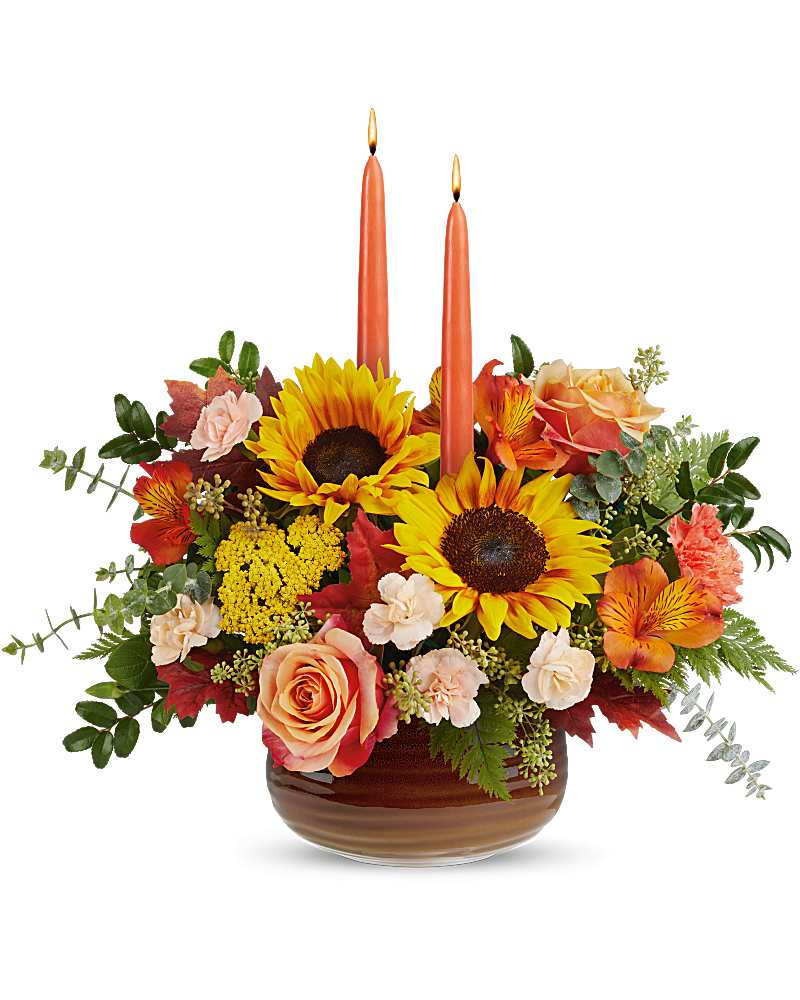 Fall's Harvest Centerpiece - Karen's Floral Expressions