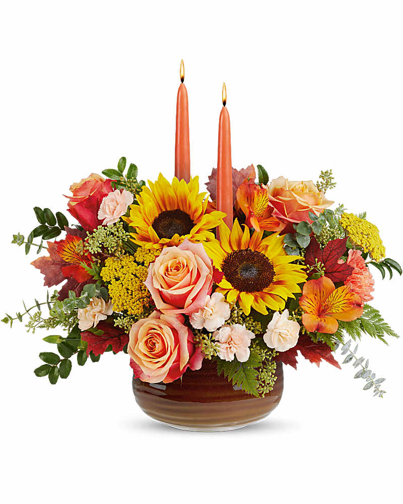 Fall's Harvest Centerpiece - Karen's Floral Expressions