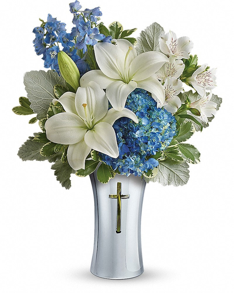 Skies Of Remembrance Bouquet - Karen's Floral Expressions