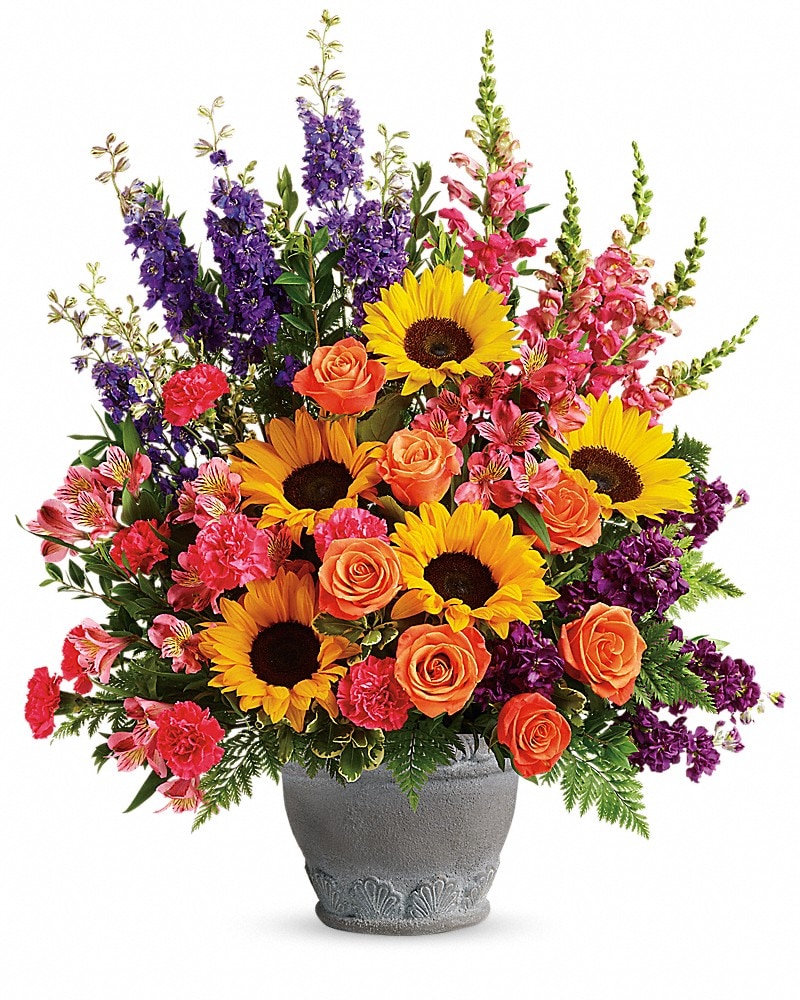 Hues Of Hope Bouquet - Karen's Floral Expressions