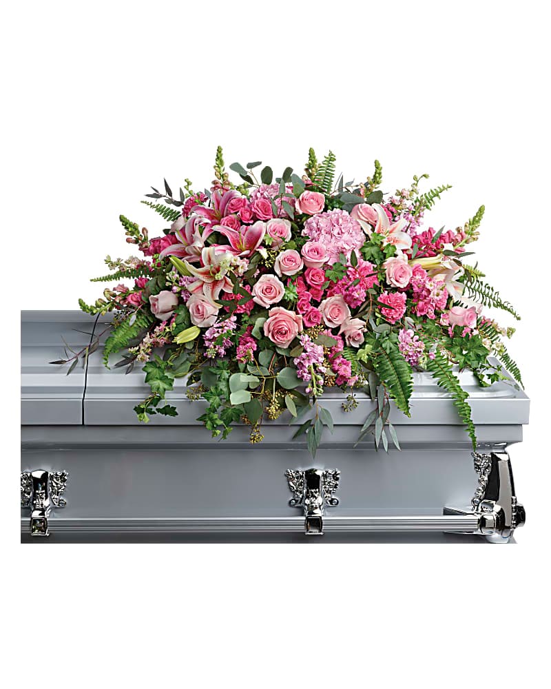 Beautiful Memories Casket Spray - Karen's Floral Expressions