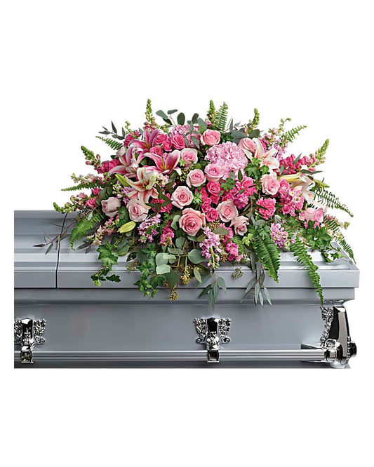 Beautiful Memories Casket Spray - Karen's Floral Expressions