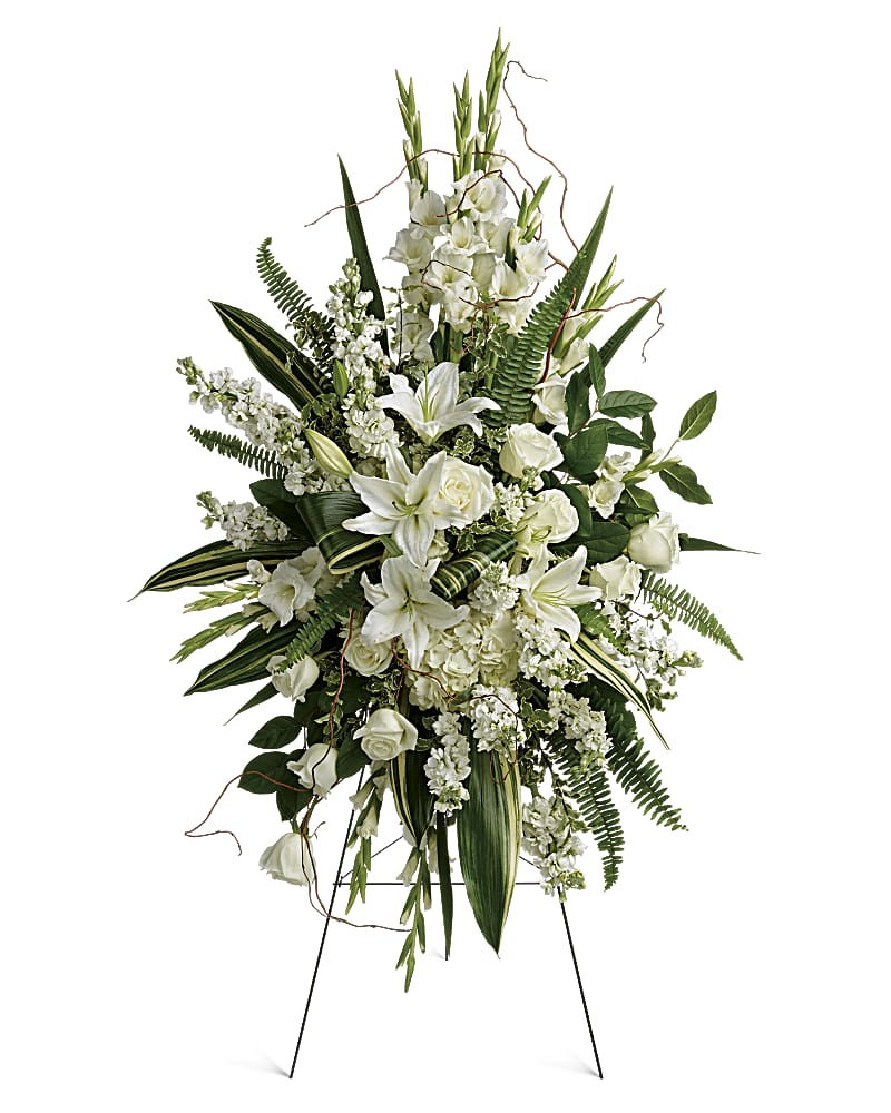 Heartfelt Sympathy Spray - Karen's Floral Expressions