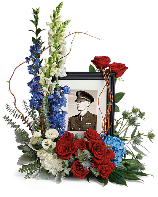 Always With Us Photo Tribute Bouquet - Karen's Floral Expressions