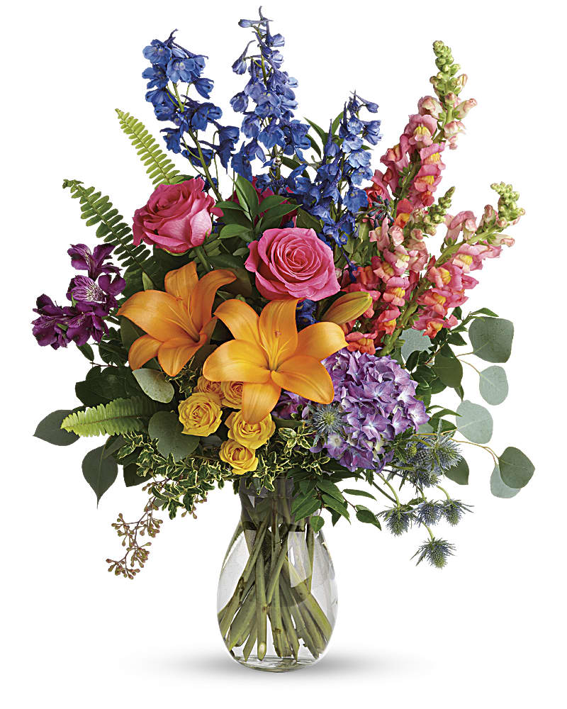Colors Of The Rainbow Bouquet - Karen's Floral Expressions