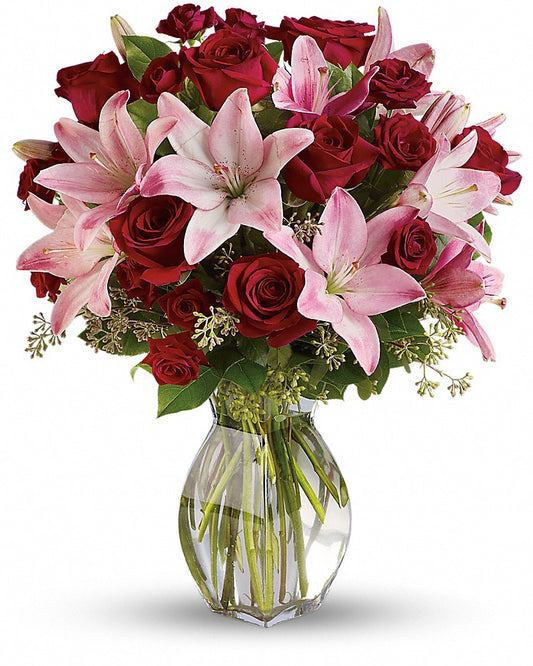 Lavish Love Bouquet with Long Stemmed Red Roses - Karen's Floral Expressions