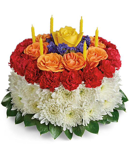 Birthday Cake Bouquet - Karen's Floral Expressions