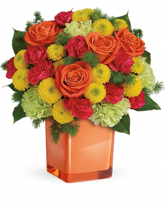 Citrus Smiles Bouquet - Karen's Floral Expressions