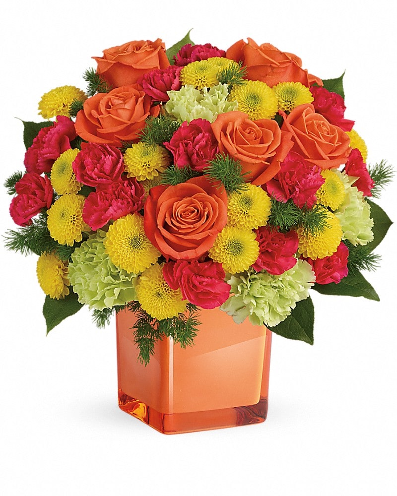 Citrus Smiles Bouquet - Karen's Floral Expressions