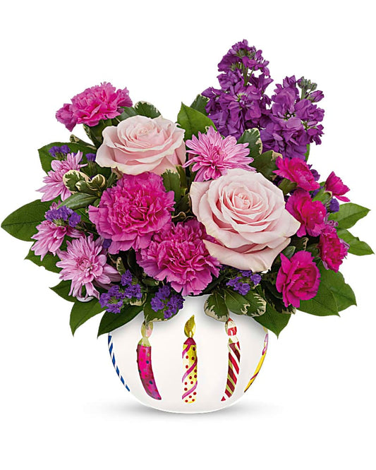Birthday Greetings Bouquet - Karen's Floral Expressions