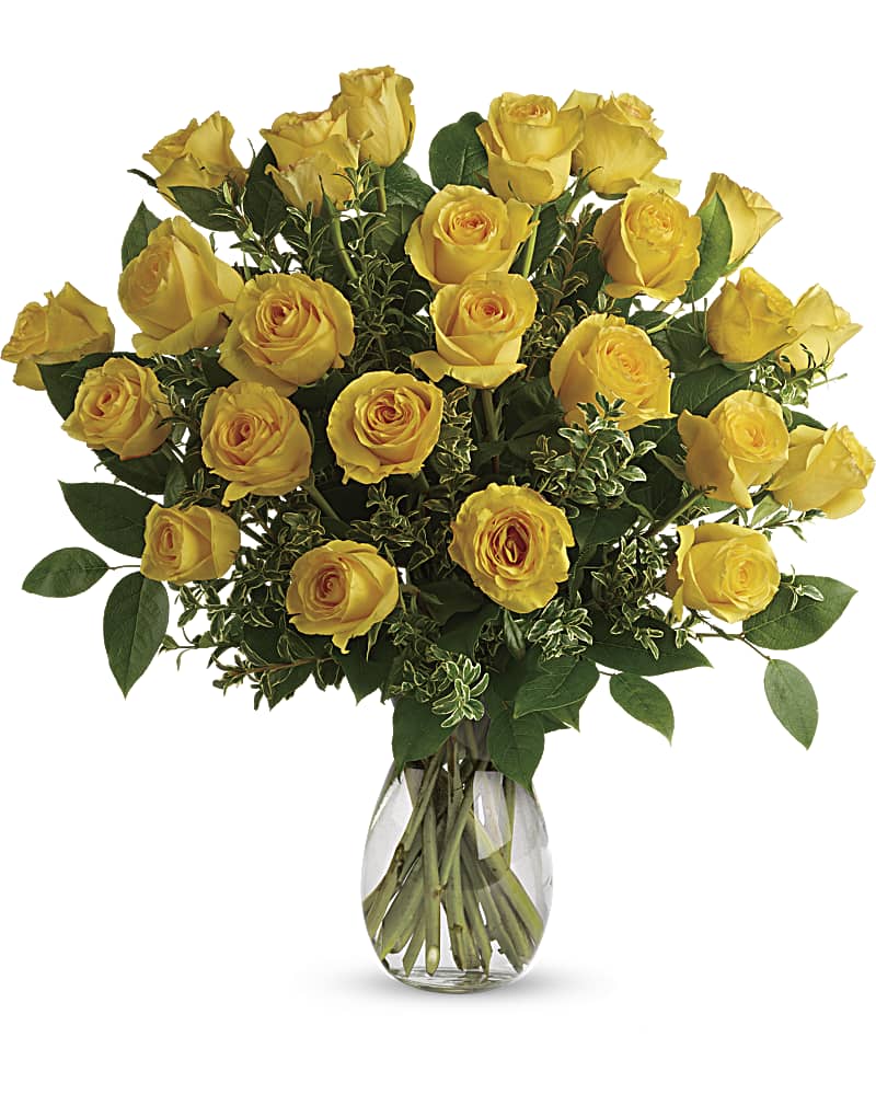 Pure Joy Of Yellow Roses - Karen's Floral Expressions