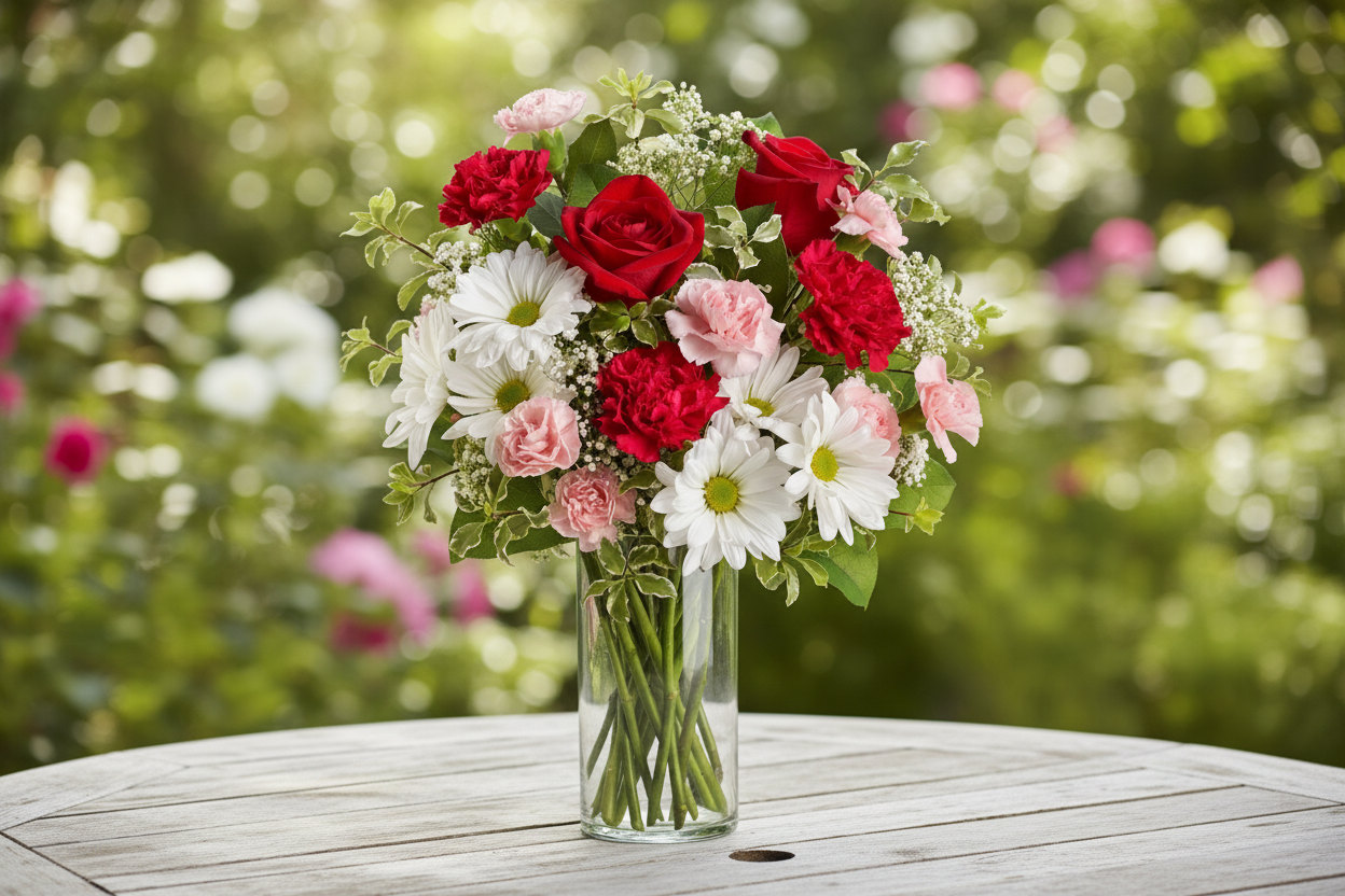 A Kiss in the Park – Natural Setting