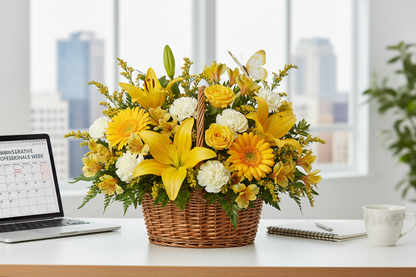 Basket Full of Wishes – Office Setting